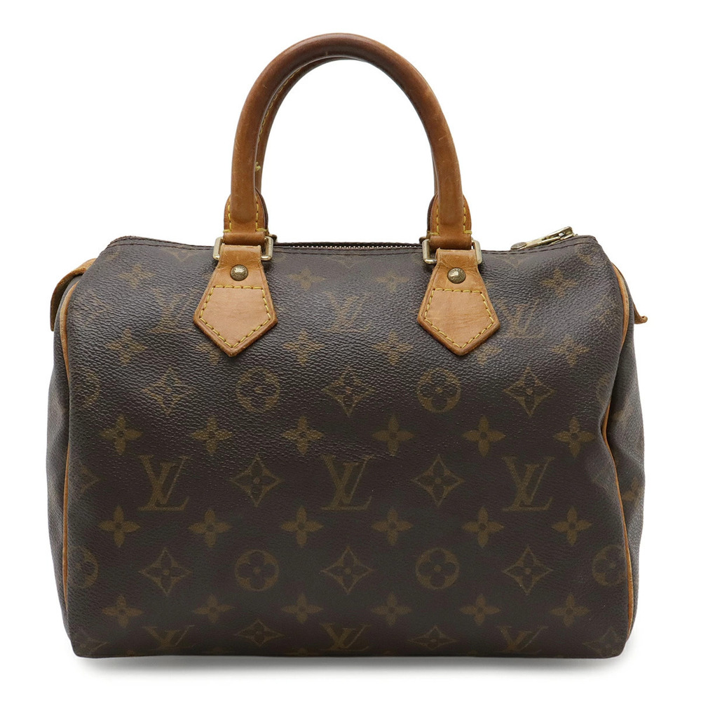 LOUIS VUITTON Monogram Speedy brown Boston Bag Handbag